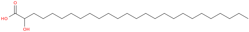 Hydroxyhexacosanoic acid